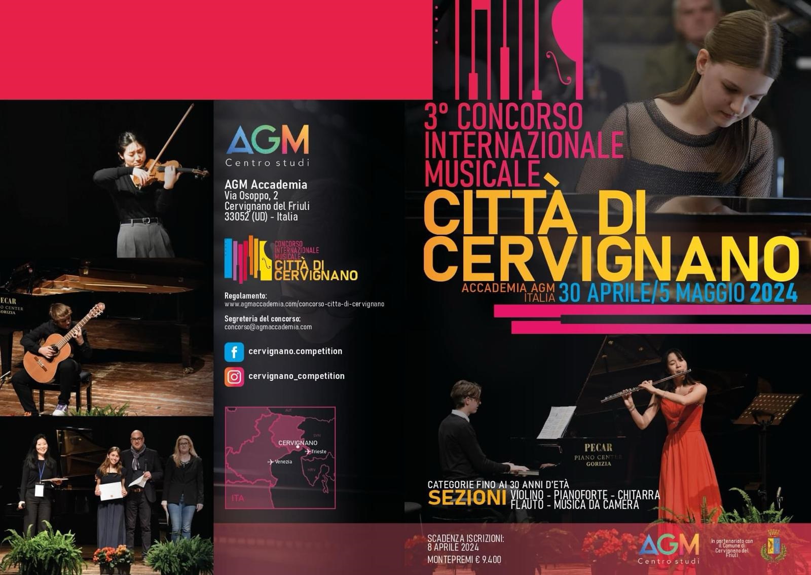 MUSICA. BORDIN: CONCORSO CERVIGNANO OCCASIONE PER PROMUOVERE FVG